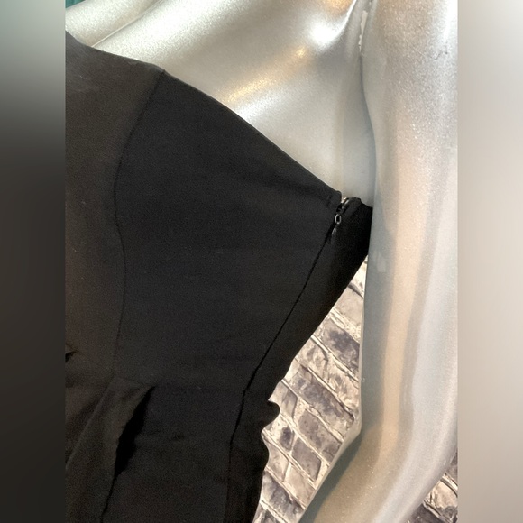 Little Black Cocktail Party Dress - Picture 8 of 9